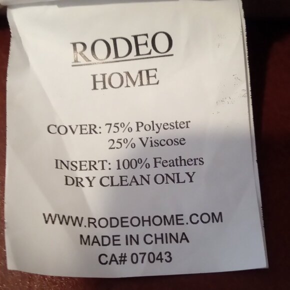 Rodeo Home  New Accent Pillow - Picture 5 of 8